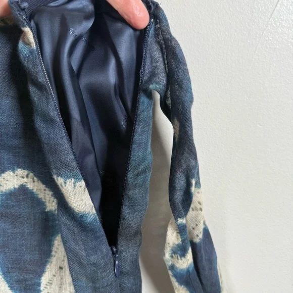 Ralph Lauren Purple Label Yazmin Batik Print Linen Silk Pants Size 8 - Picture 7 of 16